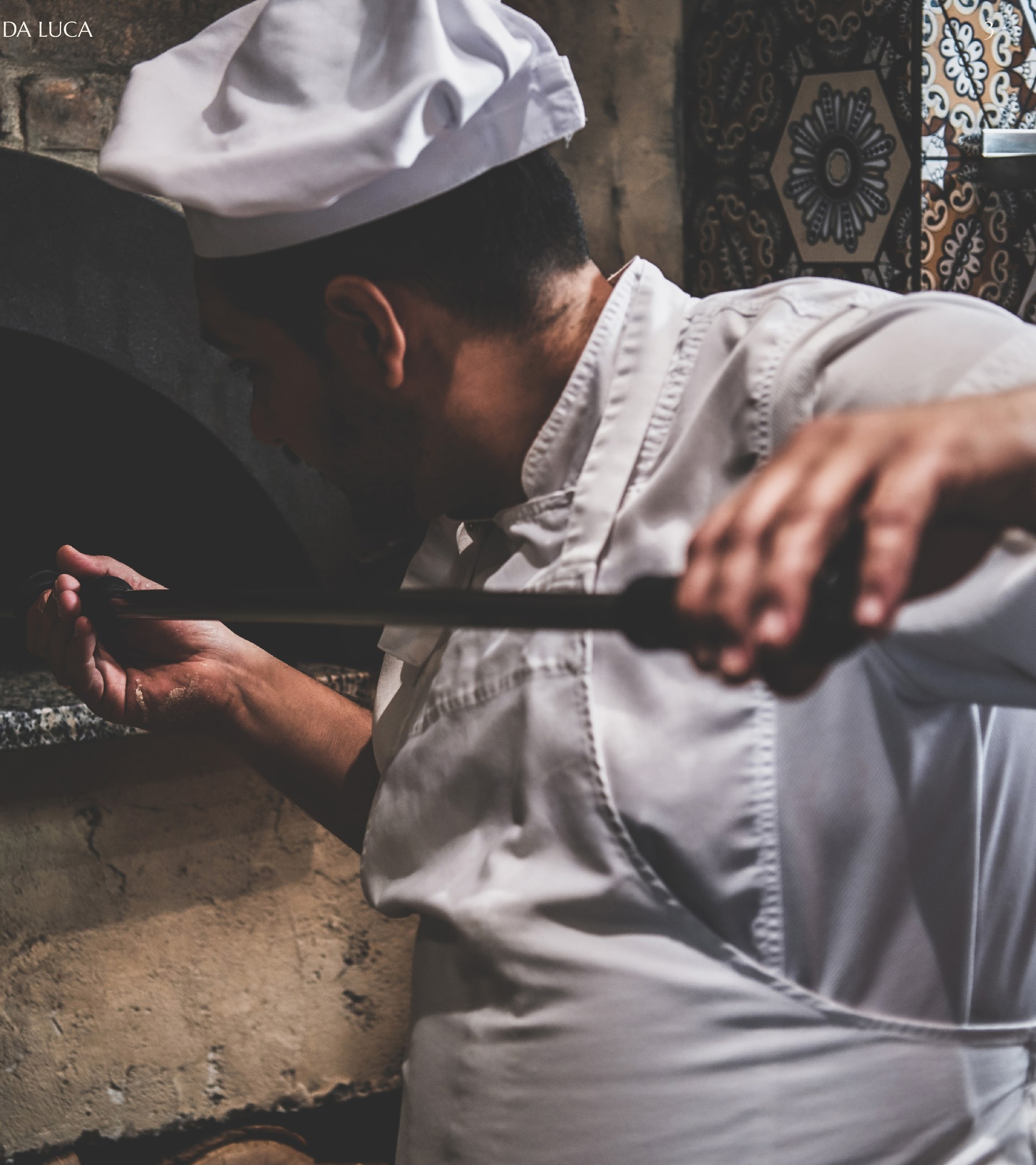 El pizzaiolo de Da Luca